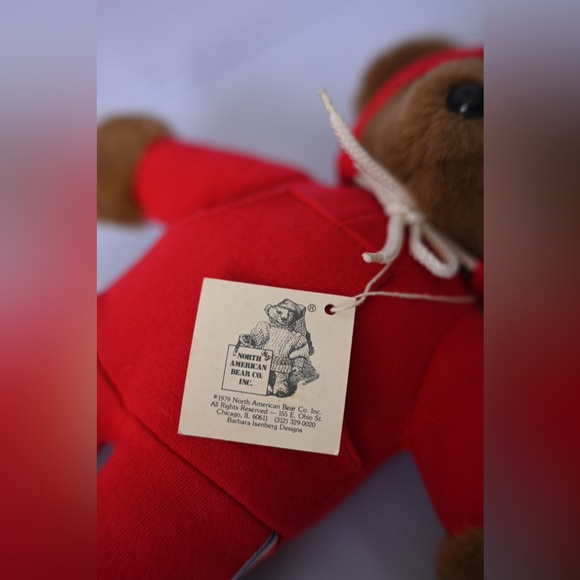 Vintage - 1979 Albert the Running Bear Red Tracksuit - NWT Amazing condition!!! - Picture 3 of 14